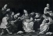 Guido Reni The Girlhood of the Madonna